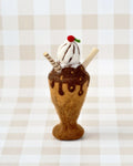 Pre-Order Felt Chocolate Milk Shake Play Food (Ships in mid-August)