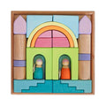 Wooden Building World Cloud Play Set