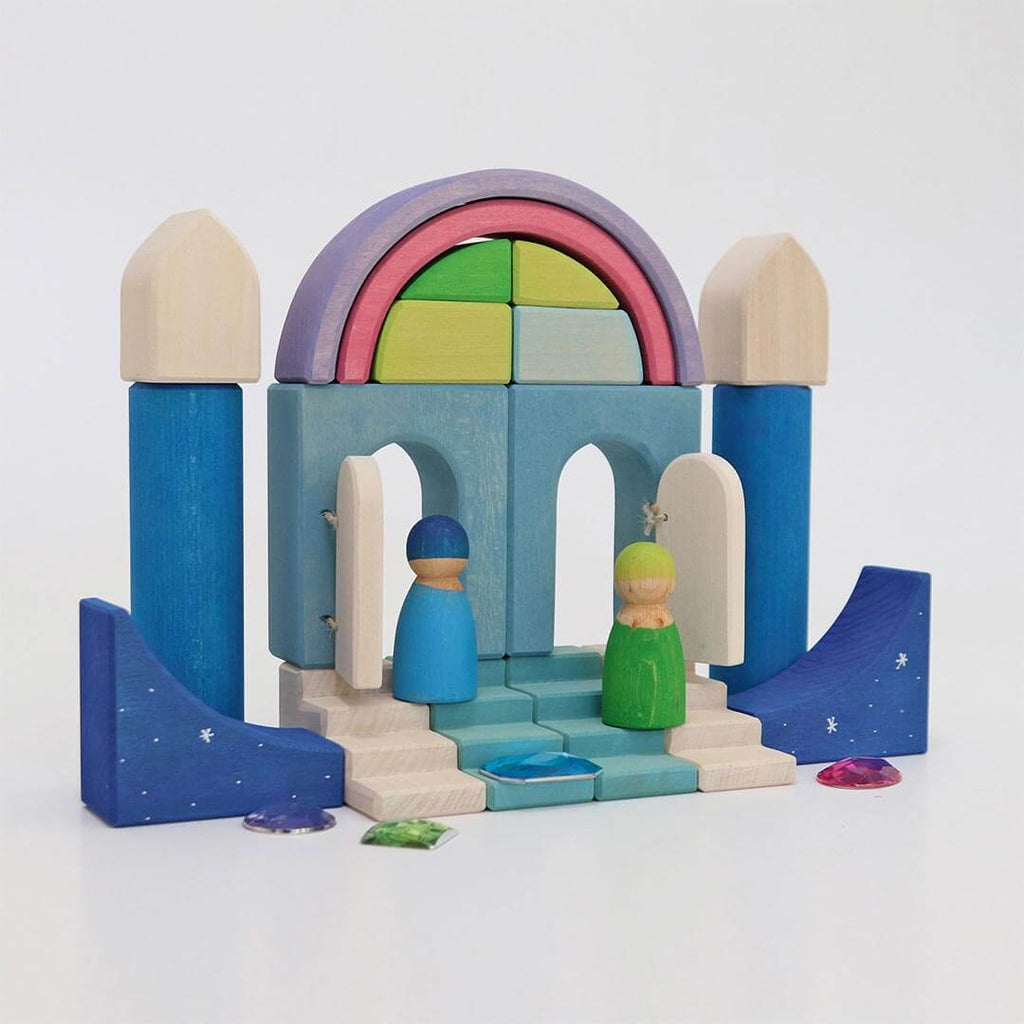 Wooden Building World Polar Light Set