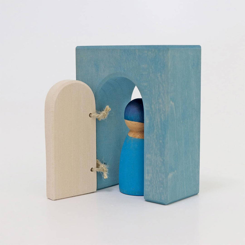 Wooden Building World Polar Light Set
