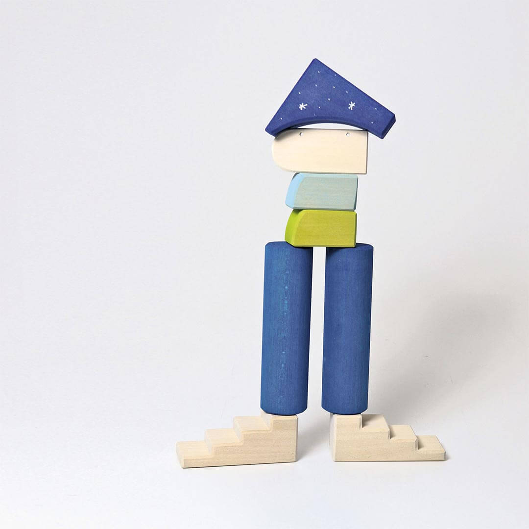 Wooden Building World Polar Light Set