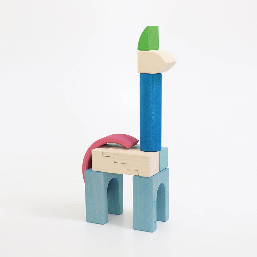 Wooden Building World Polar Light Set
