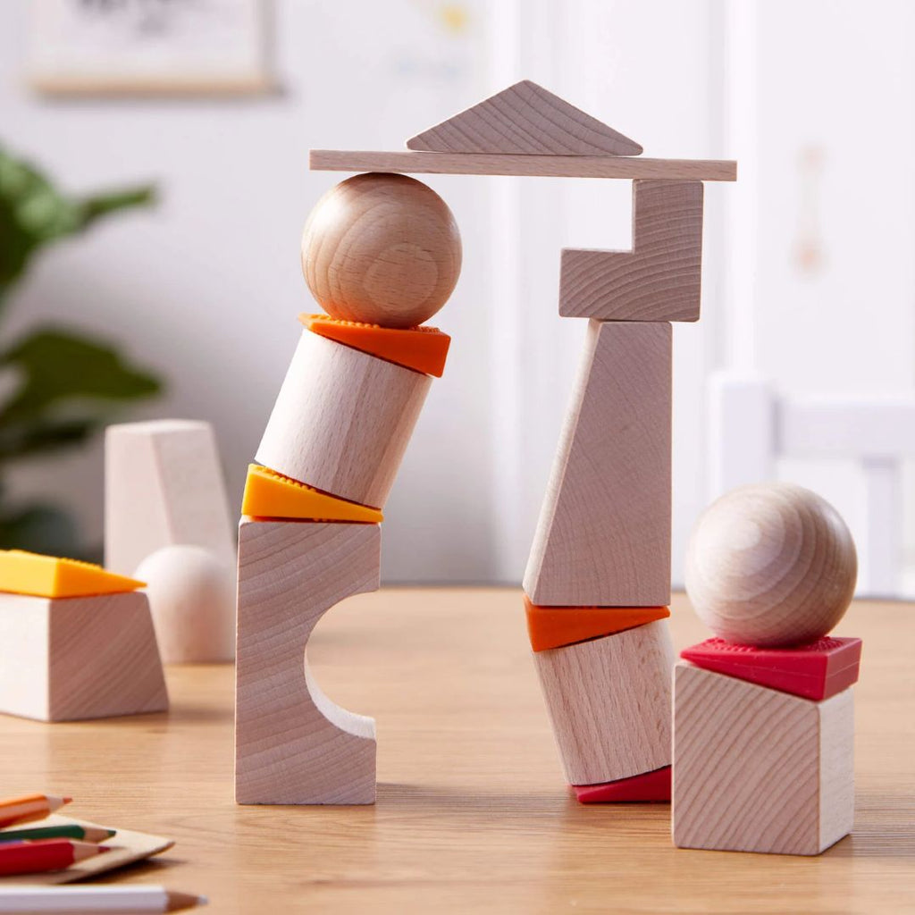 Teetering Towers Wooden Block Set